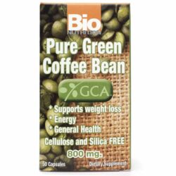 Bio Nutrition Puro Grão de Café Verde - 50 Cápsulas: Energia e Metabolismo