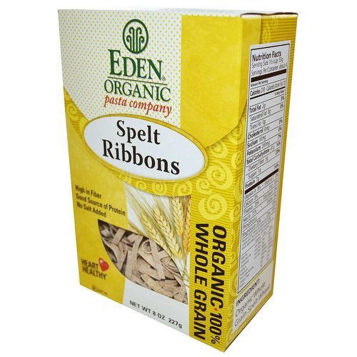 Macarrão Orgânico Espelta Eden Foods em Fitas 227g: Sabor e Saúde para Sua Mesa