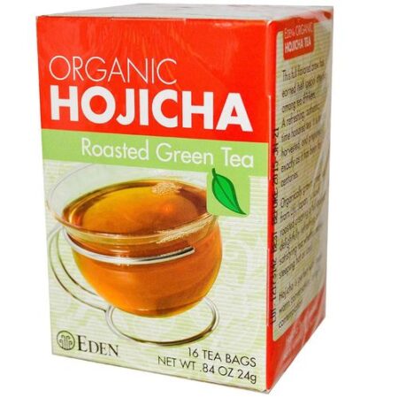 Eden Foods, Chá Verde Orgânico Hojicha - 16 Saquinhos