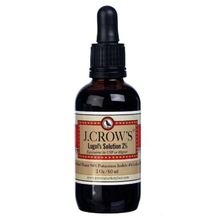 J. Crow's, Tintura de Lugol 2% - 60ml