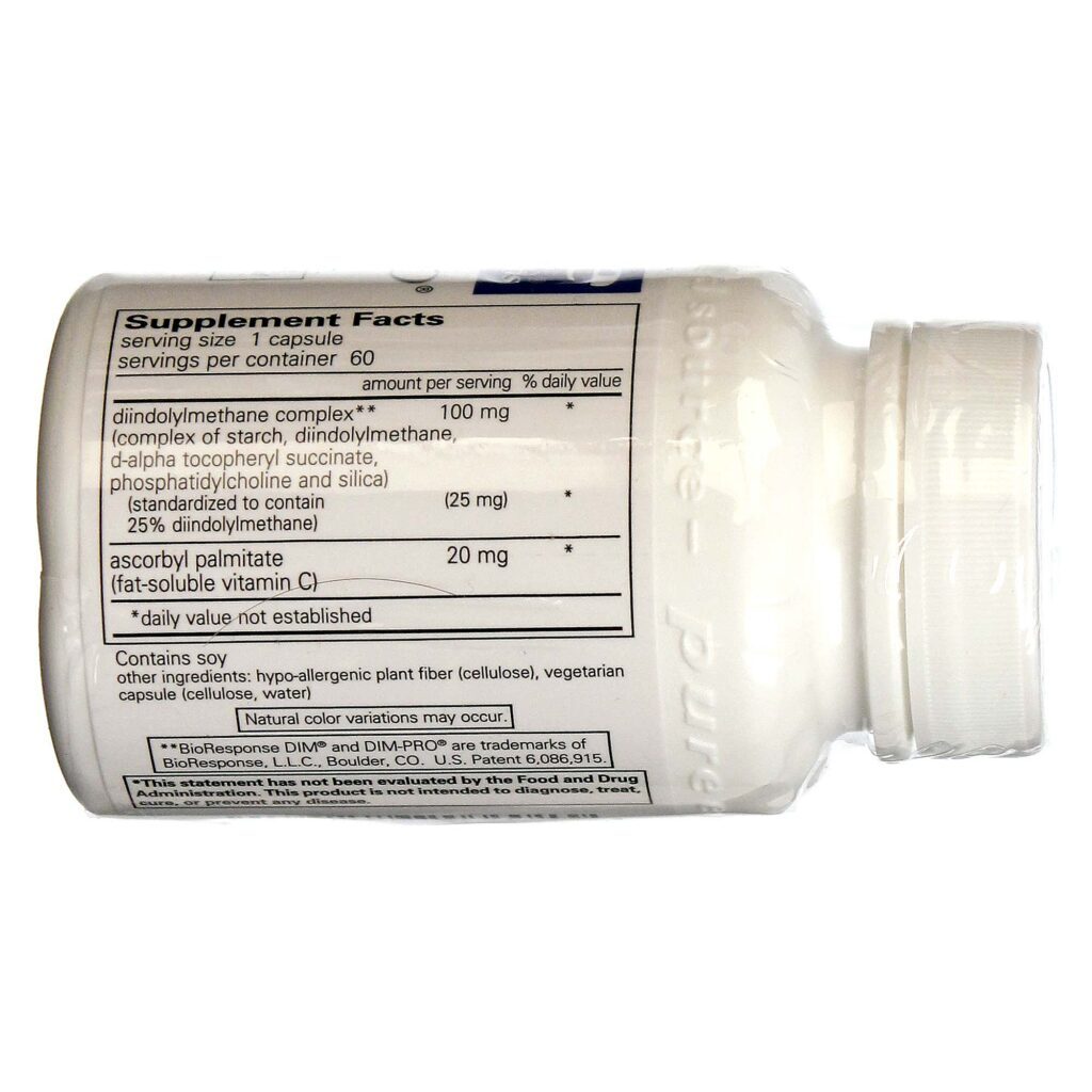 DIM-PRO 100 60 Cápsulas: O Poder do Diindolilmetano para o Bem-Estar Hormonal no Brasil - Imagem 2