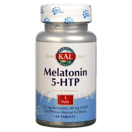 Kal Melatonina 5-HTP 60 Tabletes