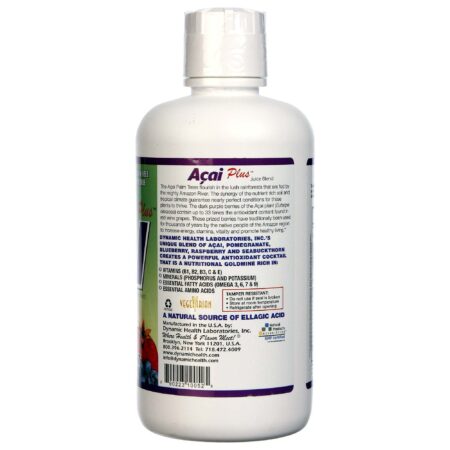 Dynamic Health Laboratories Suco de açaí Mistura 32 fl oz - Image 2