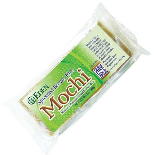 Eden Foods Mochi de Arroz Integral - 300g: Lanche Saudável e Delicioso