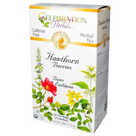 Celebration Herbals, Chá Orgânico de Frutos de Espinheiro - 24 Sacos