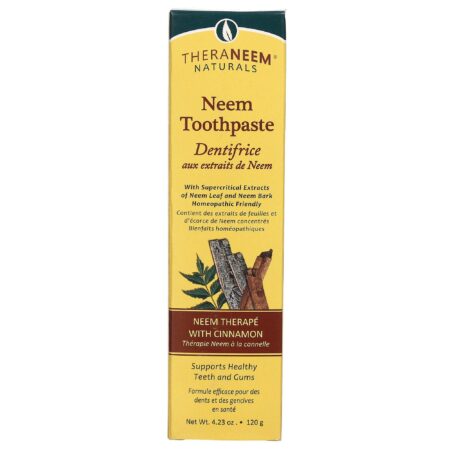 Organix South, Creme Dental de Neem Com Canela - 120 g (4 oz)