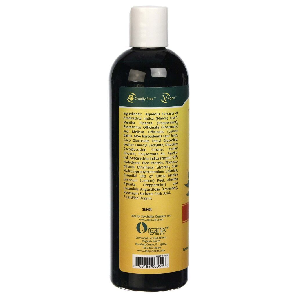 Organix South Shampoo Terapia Couro Cabeludo Hortelã-Pimenta 360ml - Revitaliza e Limpa Profundamente - Imagem 3