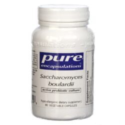 Pure Encapsulations Saccharomyces Boulardii 60 Cápsulas Vegetarianas - Saúde Intestinal