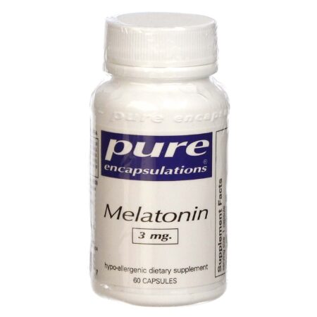 Pure EnCápsulasulations Melatonina 3 mg 60 Cápsulas