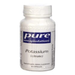 Pure Encapsulations Citrato de Potássio 90 Cápsulas - Equilíbrio Eletrolítico Essencial