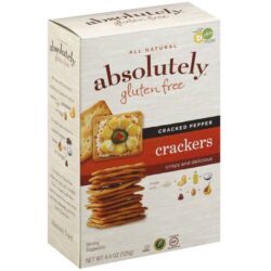 Biscoito Sem Glúten Pimenta Preta 125g - 6 Pacotes | Sabor Picante e Leve