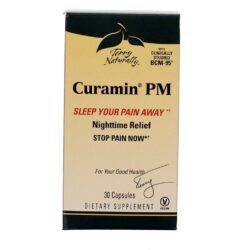 Curamin® PM Terry Naturally 30 Cápsulas Vegetarianas para Sono Reparador