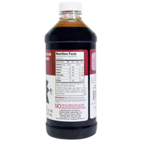 Dynamic Health Laboratories, Suco Cereja Preta Concentrado - 473 ml - Image 2