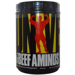 Universal Nutrition Beef Aminos 400 Tabletes: Energia e Recuperação Muscular para Brasileiros