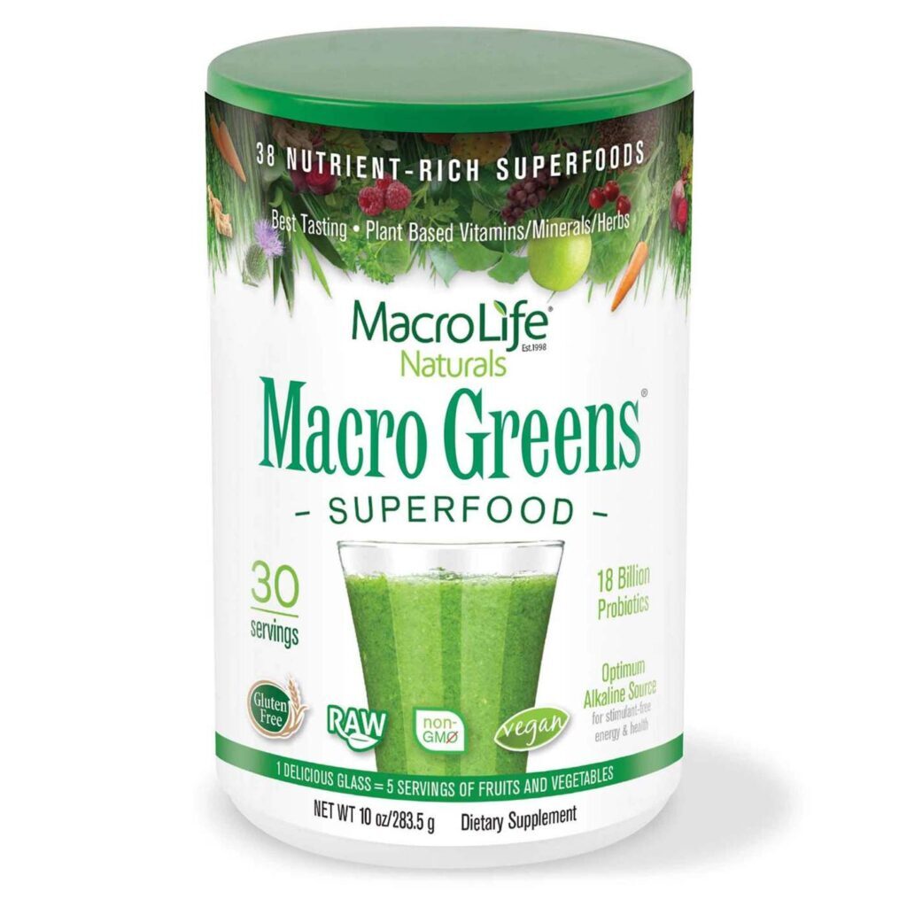 Macrolife Naturals Nutrient-Rich Super Alimento 283,5g - Nutrição Completa