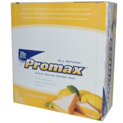 Promax Nutrition Energia Bar Limão 12 Barras - 75g Cada | 900g Total