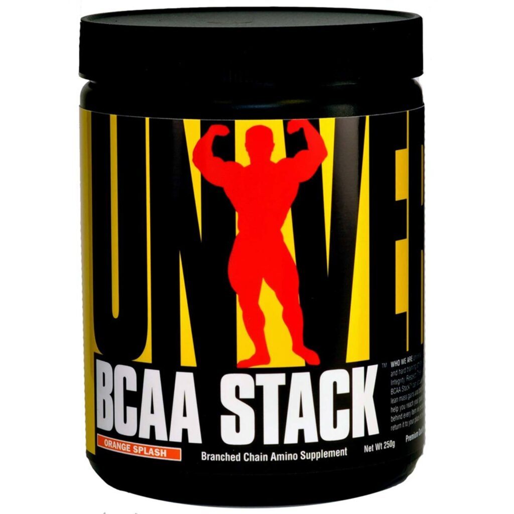 Universal Nutrition BCAA Stack Laranja Splash 250g: Energia e Recuperação Muscular