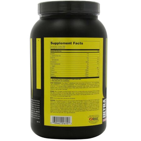 Universal Nutrition Ultra Whey Pro Morango Banana 2 lbs (909 g) - Image 2