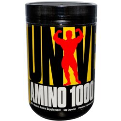 Universal Nutrition Amino 1000 500 Cápsulas: Força e Recuperação Muscular