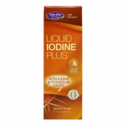 Life-Flo Iodo Líquido Sabor Baunilha - 60 ml: Saúde da Tireoide e Bem-Estar Essencial