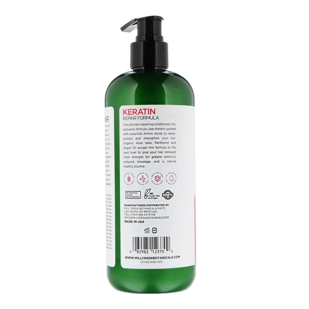 Mill Creek Condicionador de Cabelo com Queratina - Nutrição Profunda 473ml - Imagem 3