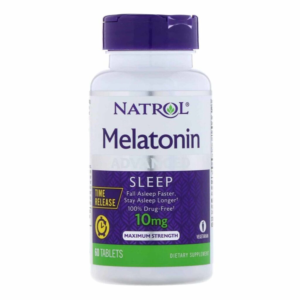 Natrol Melatonina Fórmula Avançada do Sono 10mg - 60 Tabletes: Melhore Seu Descanso Naturalmente - Imagem 3