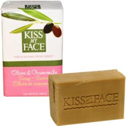 Kiss My Face Sabonete em Barra Oliva & Camomila - 230g: Limpeza Suave e Relaxante para Sua Pele