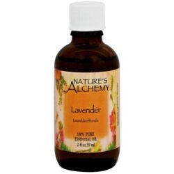 Nature's Alchemy Óleo Essencial de Lavanda Pura 59ml (2 OZ) - Bem-Estar e Relaxamento Natural