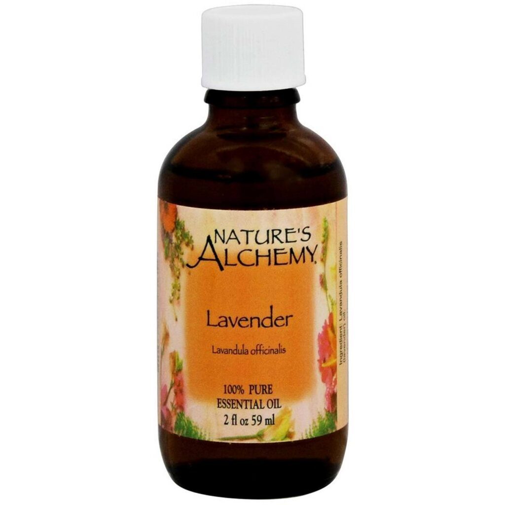 Nature's Alchemy Óleo Essencial de Lavanda Pura 59ml (2 OZ) - Bem-Estar e Relaxamento Natural