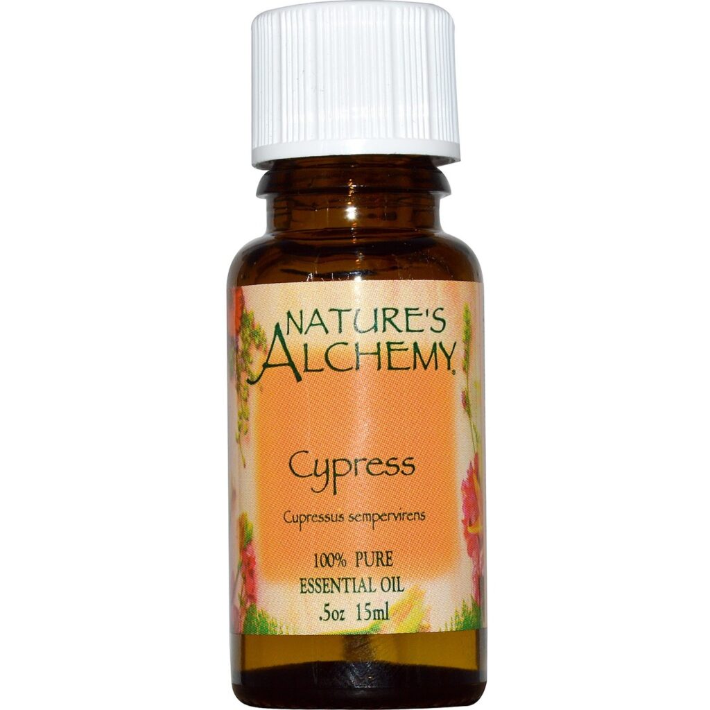Nature's Alchemy Óleo Essencial de Cipreste 15mL - Pureza e Bem-Estar Natural