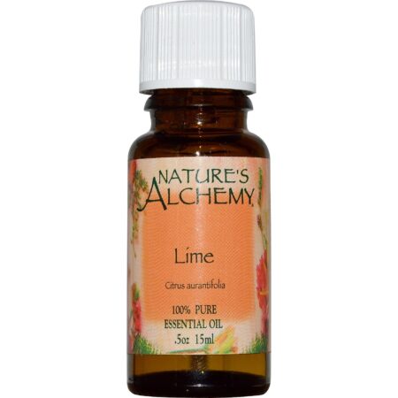 Nature's Alchemy, Óleo Essencial 100% de Limão - 0,5 fl oz (15mL)