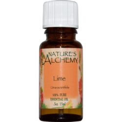 Nature's Alchemy Óleo Essencial 100% Limão - 15ml (0,5 fl oz) - Aroma Puro e Revigorante