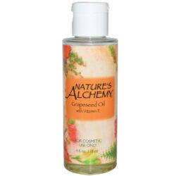 Nature's Alchemy Óleo de Semente de Uva 120ml - Pureza e Nutrição para Sua Pele e Bem-Estar