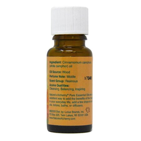 Nature's Alchemy, Óleo Essencial de Cânfora 100% Puro - 0,5 fl oz (15mL) - Image 2