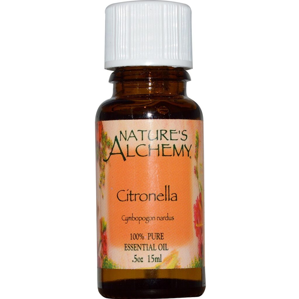 Óleo Essencial de Citronela Nature's Alchemy - 15mL (Puro e Natural)