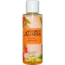 Nature's Alchemy Óleo de Jojoba Puro 118ml - Pele e Cabelos Radiantes