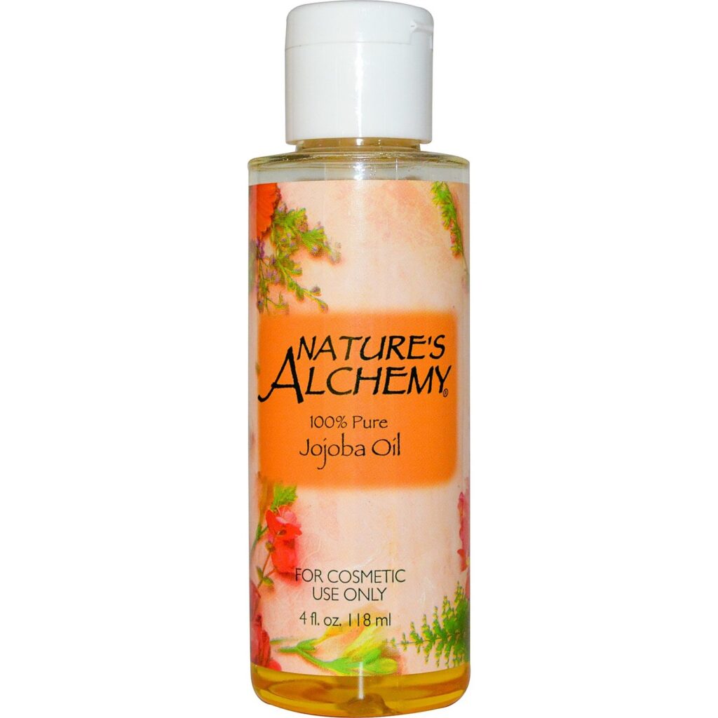 Nature's Alchemy Óleo de Jojoba Puro 118ml - Pele e Cabelos Radiantes