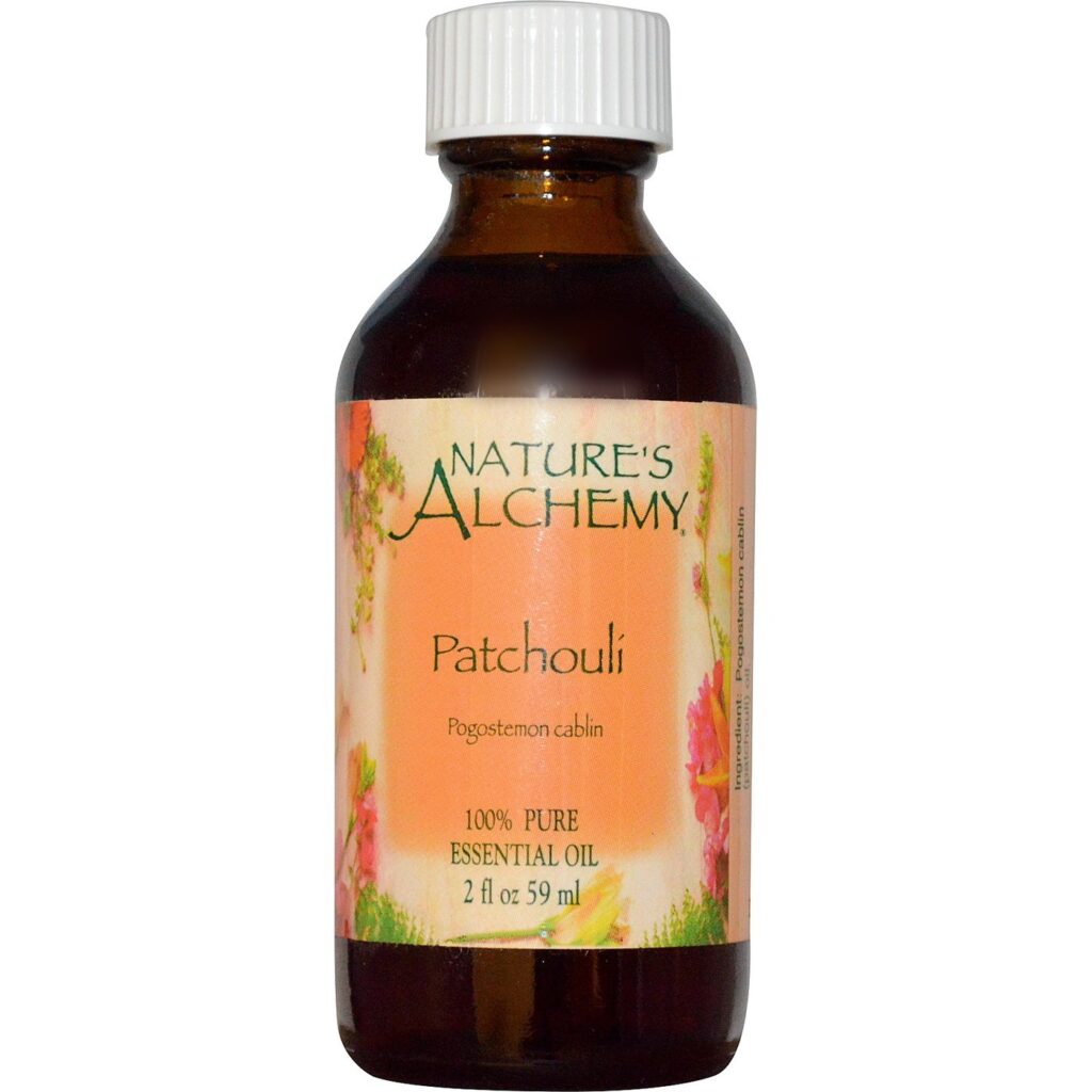 Nature's Alchemy Óleo Essencial de Patchouli 59mL - Aroma Terroso e Regenerador