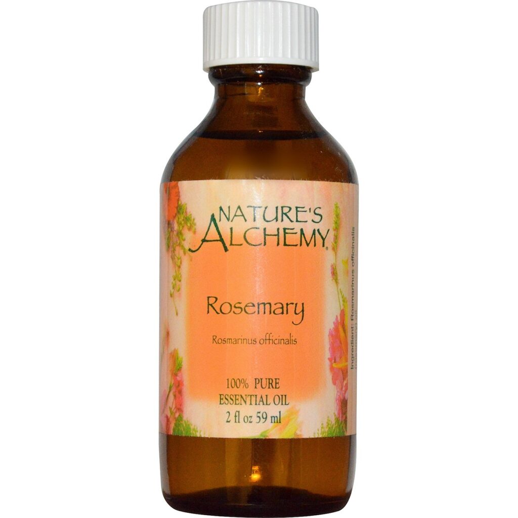 Nature's Alchemy Óleo Essencial de Alecrim 59ml (2oz) - Pureza e Versatilidade