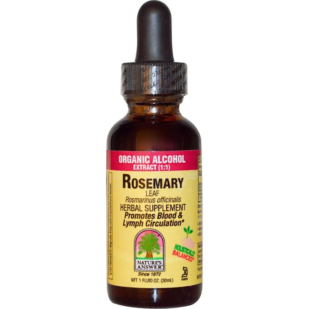 Nature's Answer Folhas de Alecrim 1 OZ (28.35g) - Essência Natural para Bem-Estar