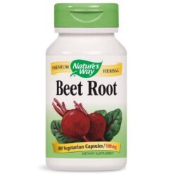 Nature's Way Raiz de Beterraba 500mg - 100 Cápsulas: Energia e Bem-Estar Natural