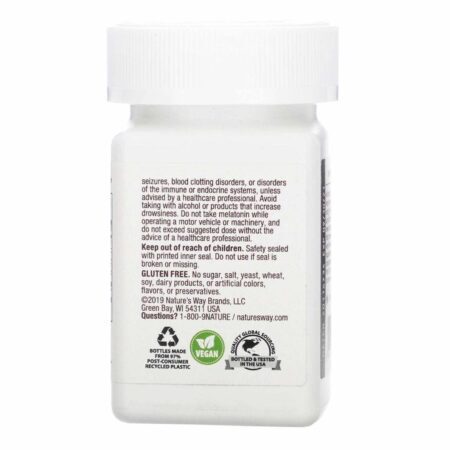 Nature's Way Melatonina 100 Pastilhas: Sono Profundo e Revigorante no Brasil - Imagem 3