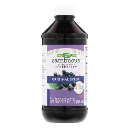 Nature's Way, Xarope de Sambucus para Crianças - 8 fl oz (240mL) - Image 3