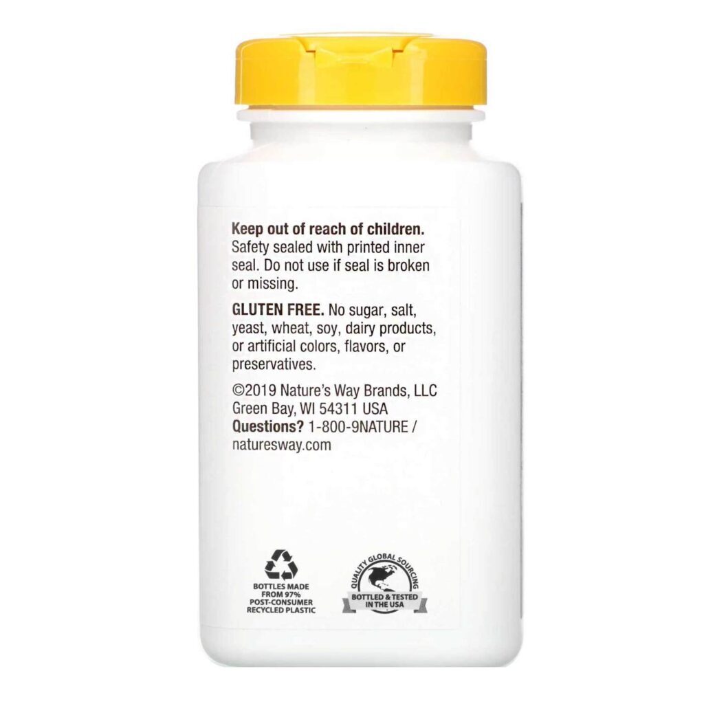 Vitamina C-1000 Nature's Way com Rosa Mosqueta - 250 Cápsulas para Imunidade e Pele Radiante - Imagem 3