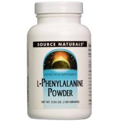 L-Fenilalanina em Pó Source Naturals 100g: Mais Energia e Foco Mental