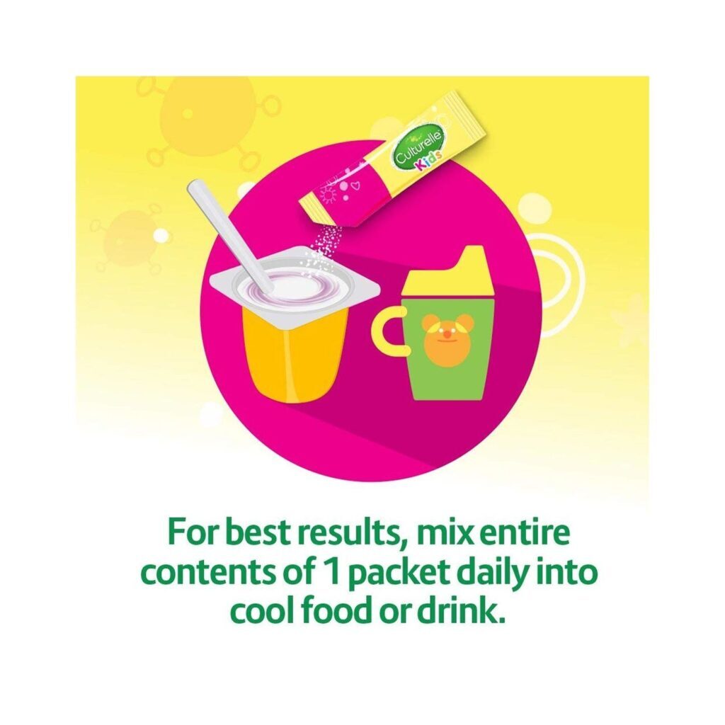 Culturelle Probióticos para Crianças 30 Pacotes - Saúde Intestinal Infantil - Imagem 3