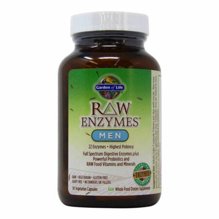 Garden of Life RAW Enzimas™ Homens - 90 Cápsulas Vegetarianas: Suporte Digestivo Premium no Brasil - Imagem 5