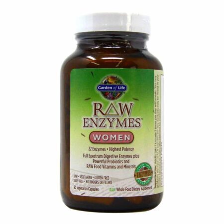 Garden of Life, Enzimas RAW para Mulheres - 90 Cápsulas Vegetarianas: Saúde Digestiva e Bem-Estar - Imagem 6