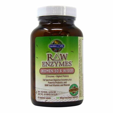 Garden of Life Enzimas RAW para Mulheres Acima de 50 - 90 Cápsulas Vegetarianas - Imagem 5