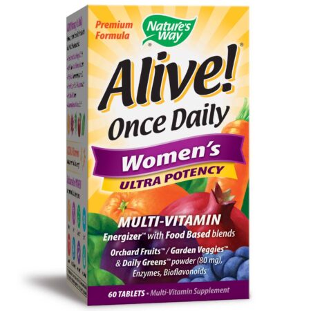 Nature's Way Alive! Multivitamínico Feminino - 60 tabletes